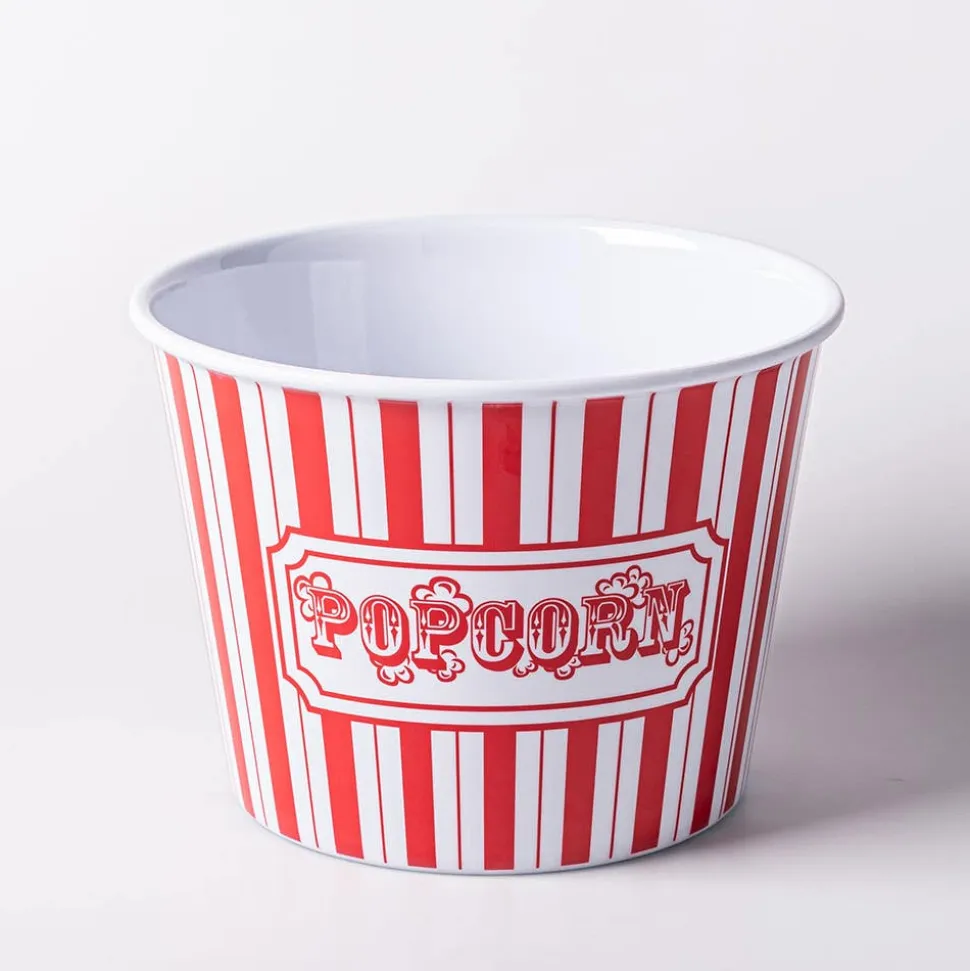 KSP Kino-Pop Popcorn Bowl (White/Red)