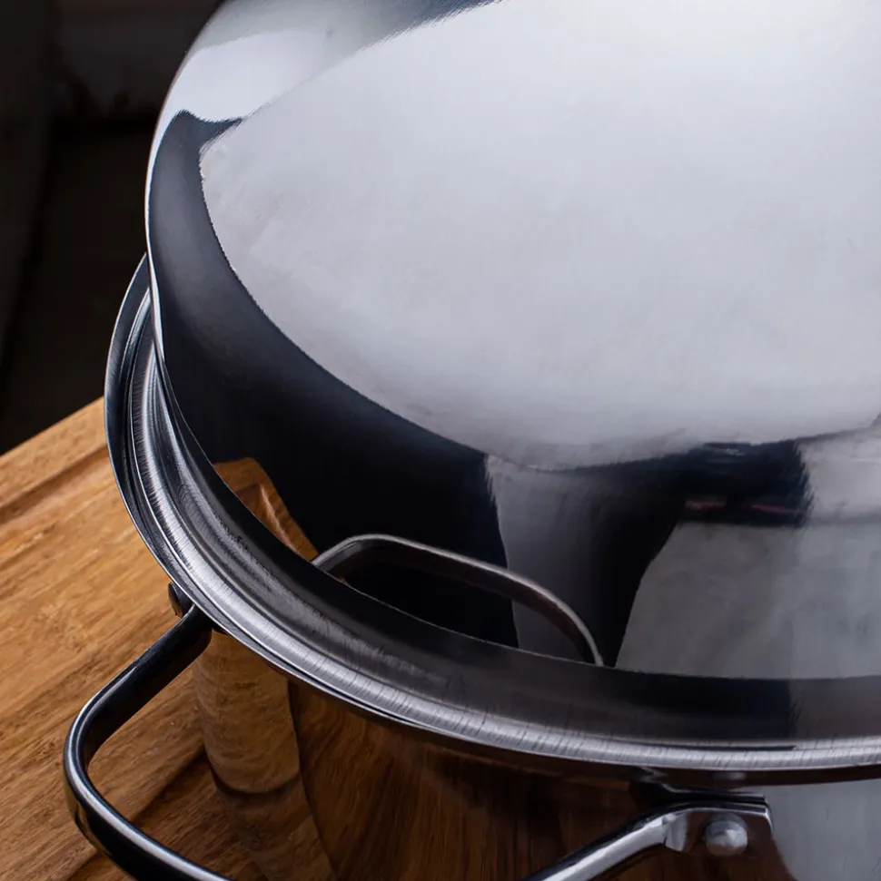 KSP Kuisine Hi-Dome Roaster with Rack (Stainless Steel)