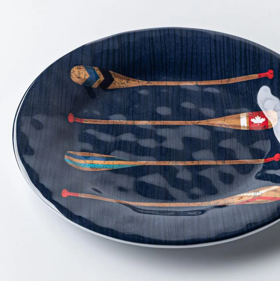 KSP Lakeside Melamine Side Plate 8.5" Dia. (Navy)