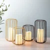KSP Layne LED Metal Lantern 14x14x23cm (Black)