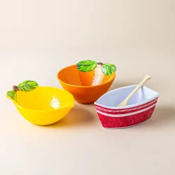KSP Lemon Melamine Pinch Bowl (Yellow)