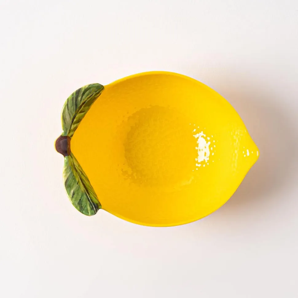 KSP Lemon Melamine Pinch Bowl (Yellow)
