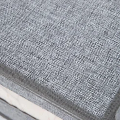 KSP Linea Storage Box with Window (Grey) 30 x 39.5 x 25 cm