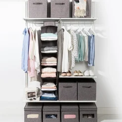 KSP Linea Storage Box with Window (Grey) 30 x 39.5 x 25 cm