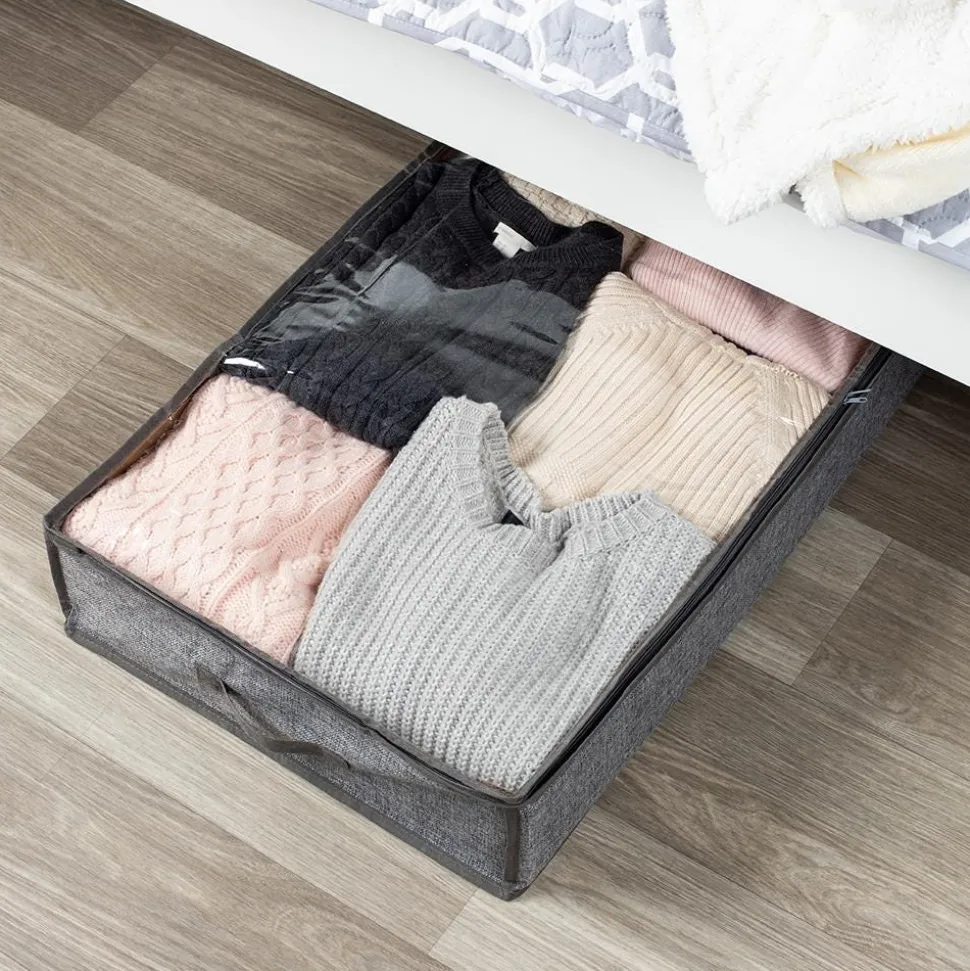 KSP Linea Underbed Storage Bag (Grey) 104 x 46 x 15 cm