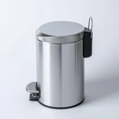 KSP Luna Soft-Close Moon Cover Step Garbage Can 3L (Stainless Steel)