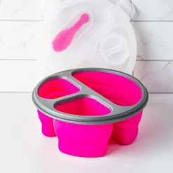 KSP Lunch Pop! Bento 'Round' Silicone Food Container (Asstd.)