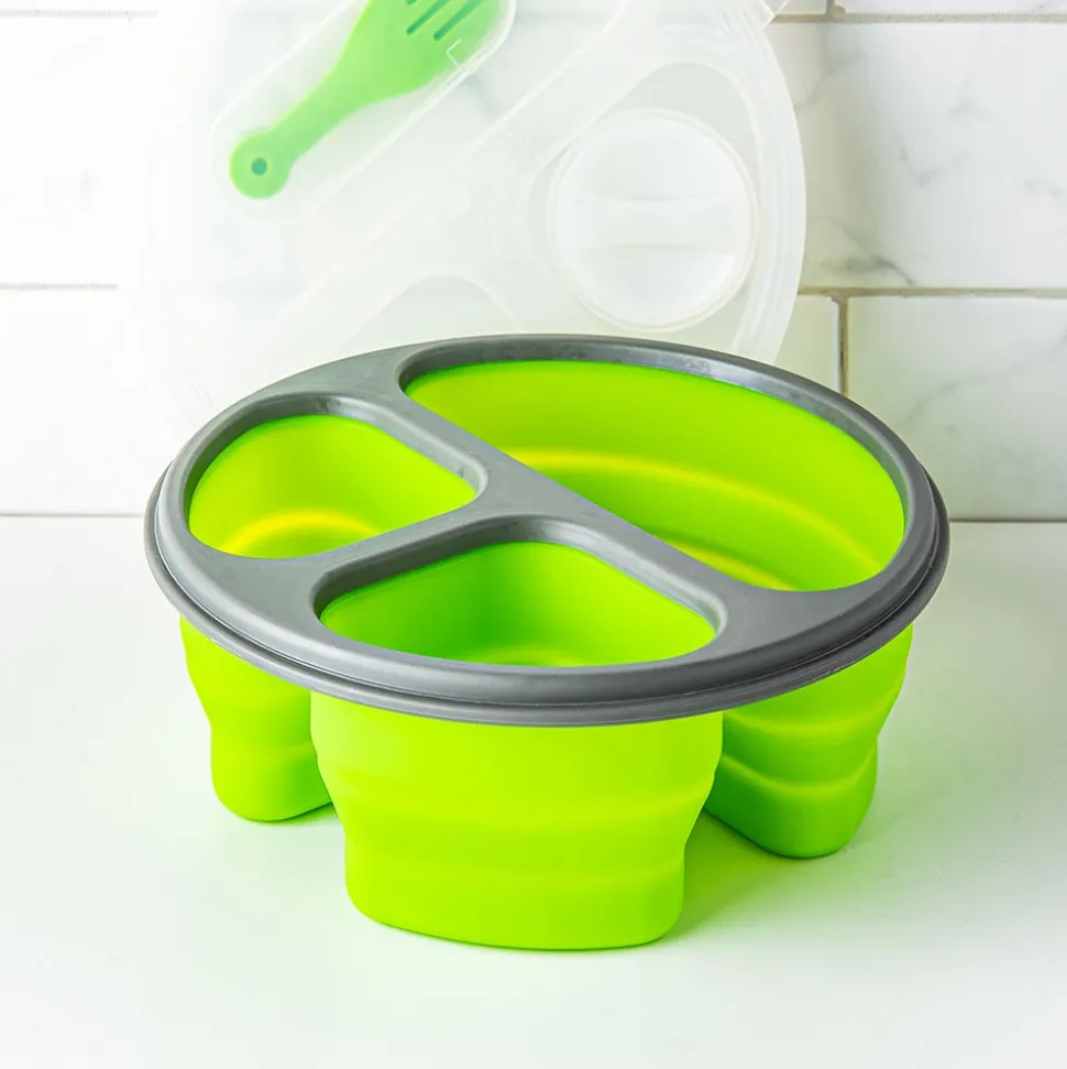 KSP Lunch Pop! Bento 'Round' Silicone Food Container (Asstd.)