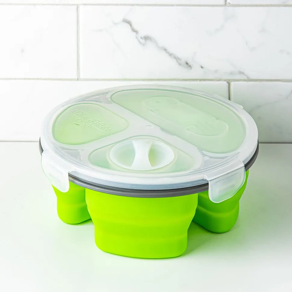 KSP Lunch Pop! Bento 'Round' Silicone Food Container (Asstd.)