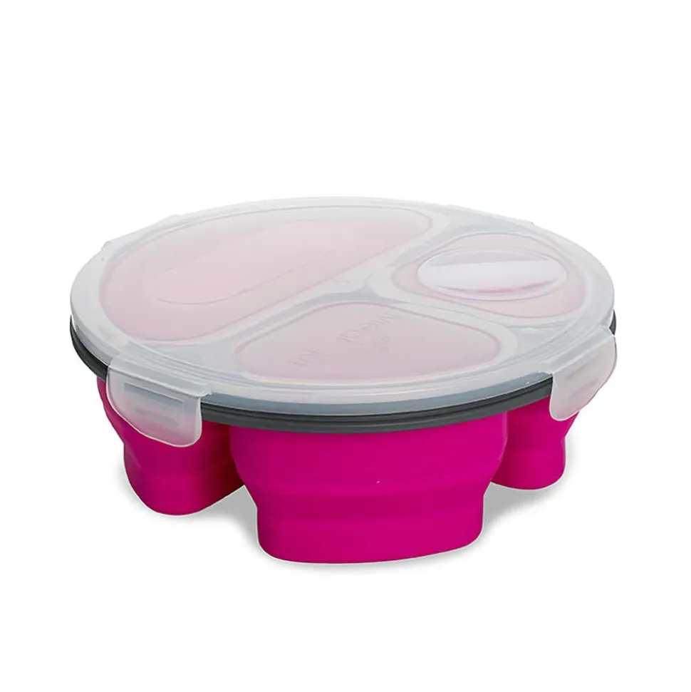 KSP Lunch Pop! Bento 'Round' Silicone Food Container (Asstd.)