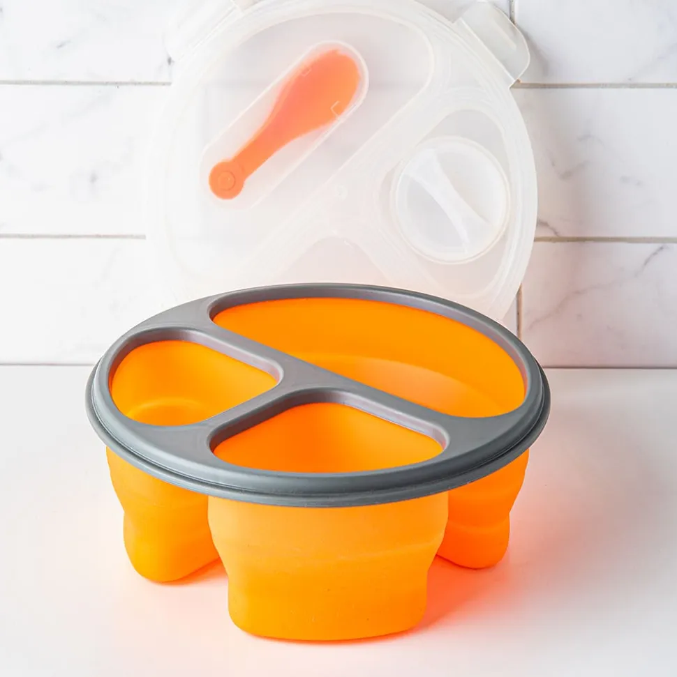 KSP Lunch Pop! Bento 'Round' Silicone Food Container (Asstd.)