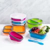 KSP Lunch Pop! 'Rectangle' Silicone Food Container (Asstd.)