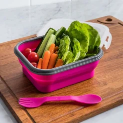 KSP Lunch Pop! 'Rectangle' Silicone Food Container (Asstd.)