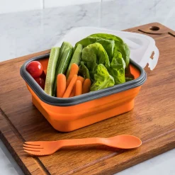 KSP Lunch Pop! 'Rectangle' Silicone Food Container (Asstd.)