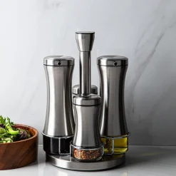 KSP Luxe Salad Dressing Combo - Set of 5 (Stainless Steel)