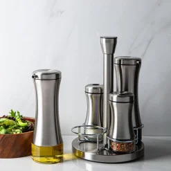 KSP Luxe Salad Dressing Combo - Set of 5 (Stainless Steel)