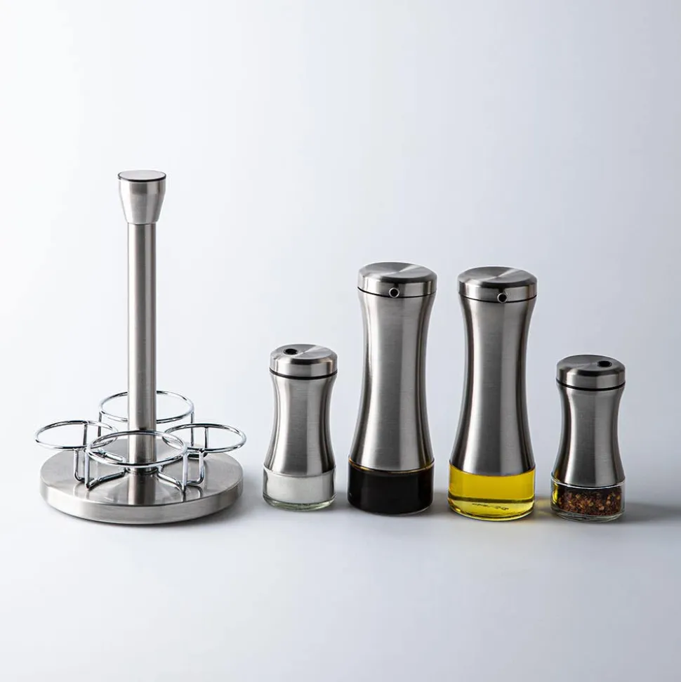 KSP Luxe Salad Dressing Combo - Set of 5 (Stainless Steel)