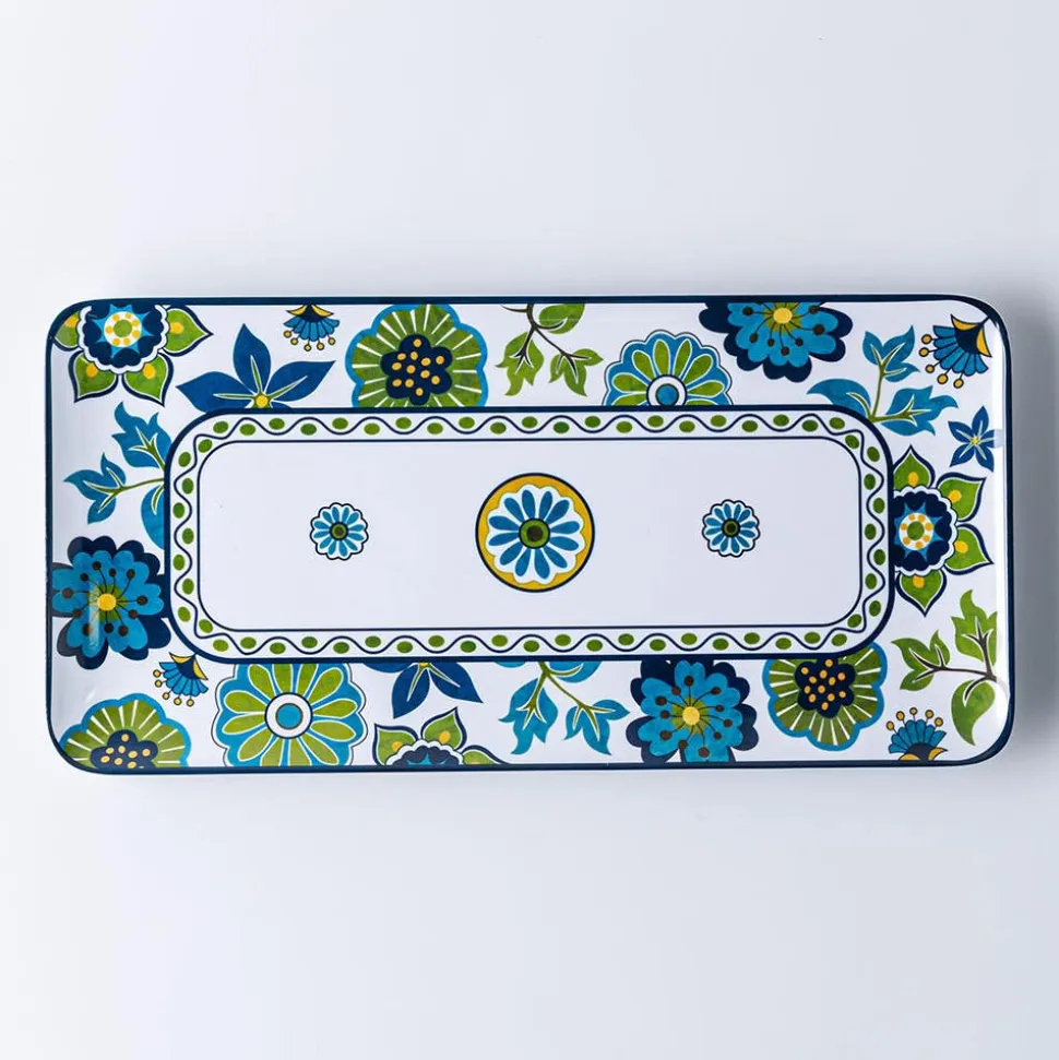 KSP Madrid Melamine Rectangle Platter 14 x 7"