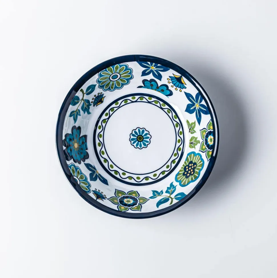 KSP Madrid Patioware Bowl (Blue/Green)