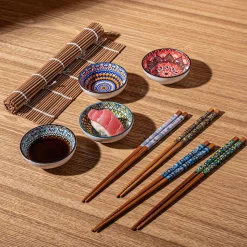 KSP Maki Bamboo Sushi Set - Set of 9