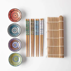 KSP Maki Bamboo Sushi Set - Set of 9