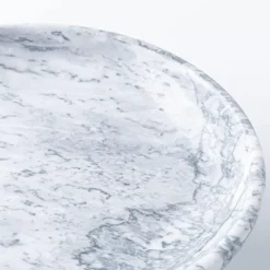 KSP Marbelle Marble Footed Fruit Bowl (White)