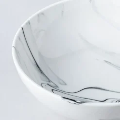KSP Marble Porcelain Bowl (White/Grey)
