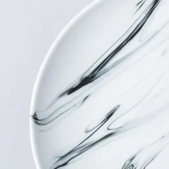 KSP Marble Porcelain Dinner Plate (White/Grey)