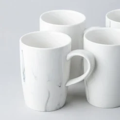 KSP Marble Porcelain Mug (White/Grey)