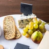 KSP Marble Turntable Cheese Board Combo - Set of 9 (White/Grey)