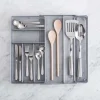 KSP Mesh Expandable Cutlery Tray (Silver) 28/47 x 40.5 x 5 cm