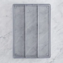 KSP Mesh Utensil Tray (Silver) 40 x 27.5 x 5 cm