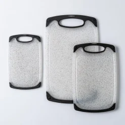 KSP Metro Anti-Skid Granite Poly Cutting Board - Set of 3