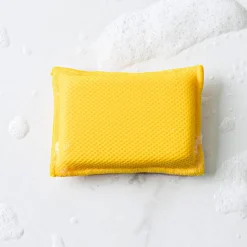 KSP Mighty Sponge Non-Scratch Cleaning Scrubby (Yellow)