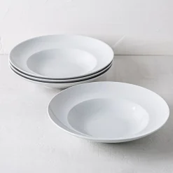 KSP Napoli Porcelain Pasta Bowl - Set of 4 (White)