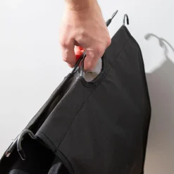 KSP Noir Garment Rack with 3 Laundry Bags (Black)
