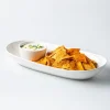 KSP Nuevo Porcelain Oval Chip and Dip - Set of 2