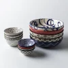 KSP Oishi 'Flower Burst' Stoneware Dip Bowl (Black)