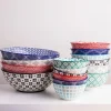 KSP Oishi 'Flower Burst' Stoneware Bowl - Small (Black)