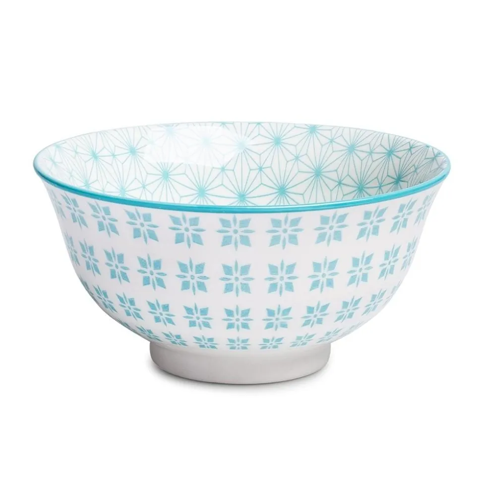 KSP Oishi 'Starburst' Stoneware Bowl - Medium (Light Blue)