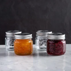 KSP Old Fashion Glass Mason Jar - Set of 4