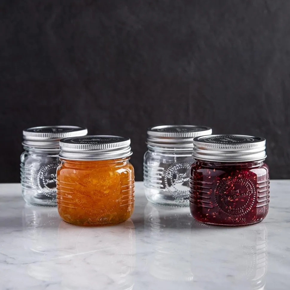 KSP Old Fashion Glass Mason Jar - Set of 4