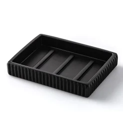 KSP Onyx Resin Soap Dish (Black)