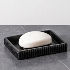 KSP Onyx Resin Soap Dish (Black)