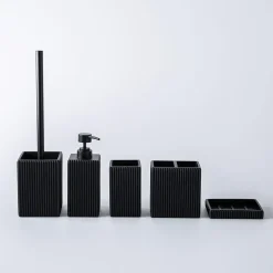 KSP Onyx Resin Soap Dish (Black)