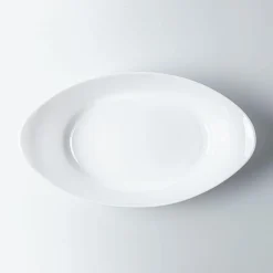 KSP Opal 'Oval' Glass Bakeware Large (White)