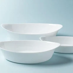KSP Opal 'Oval' Glass Bakeware Medium (White)
