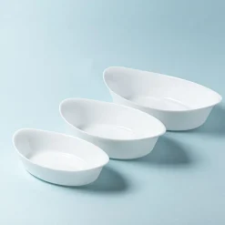 KSP Opal 'Oval' Glass Bakeware Small (White)