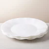 KSP Opal 'Petal' Glass Dinner Plate