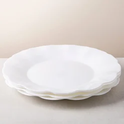 KSP Opal 'Petal' Glass Dinner Plate